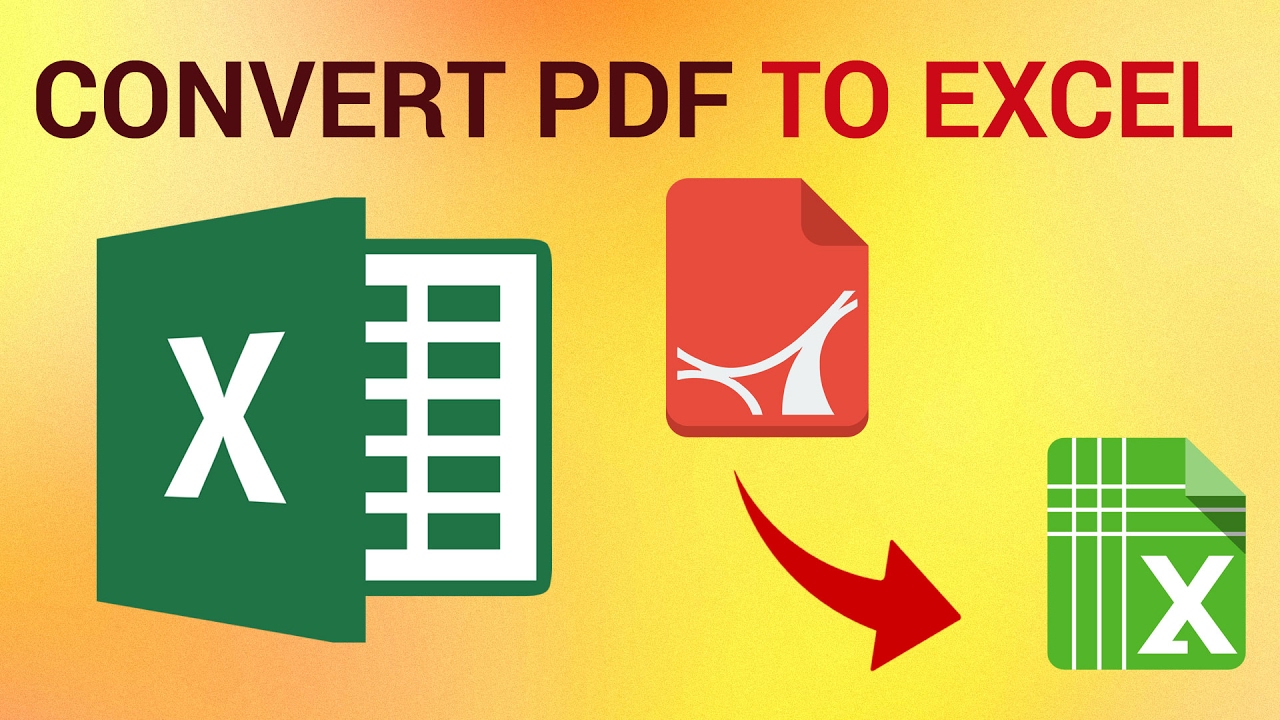 PDF to Excel | Extract Tables and Data into Editable Excel Sheets (Online - Free)