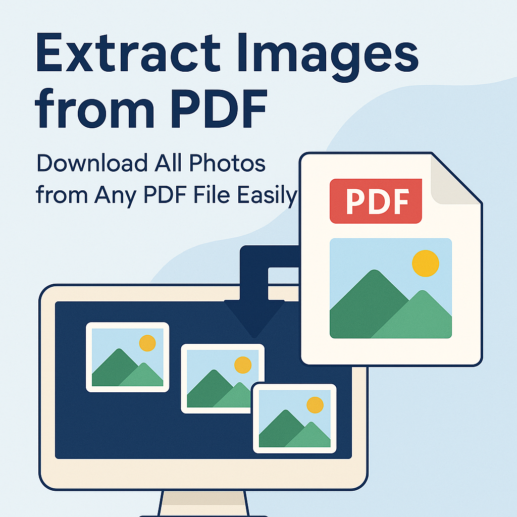 Extract Images from PDF – Download All Photos from Any PDF File Easily