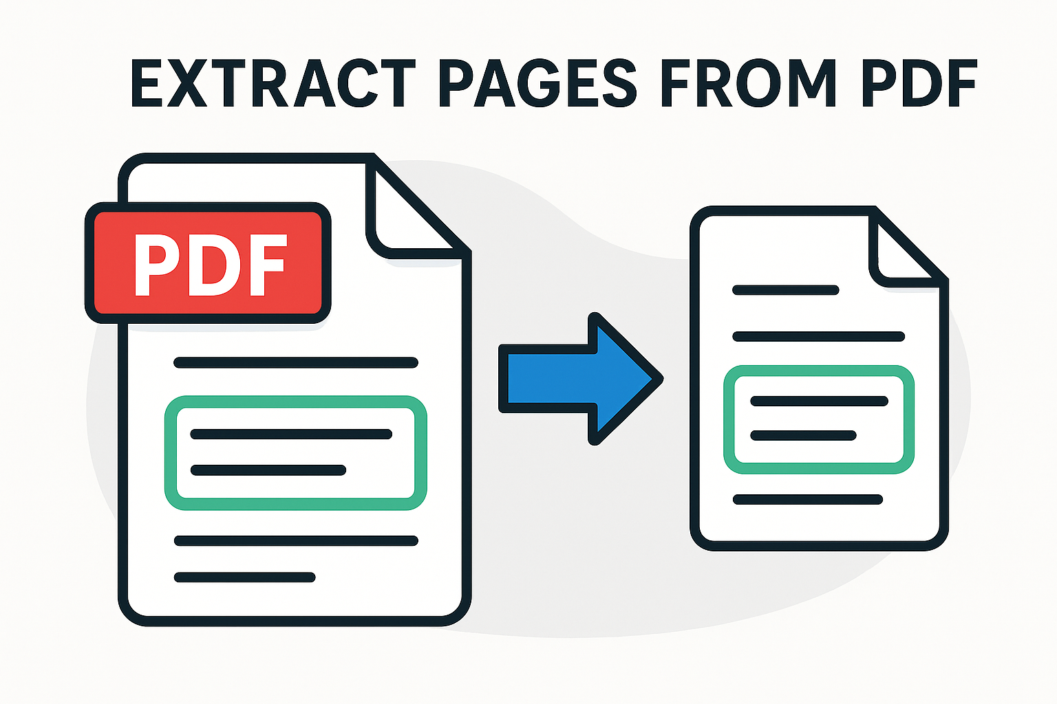Extract Pages from PDF – Easily Split and Save Specific PDF Pages Online