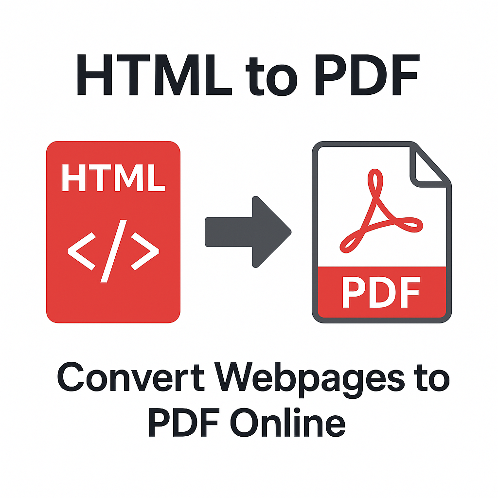 HTML to PDF – Convert Webpages to PDF Online