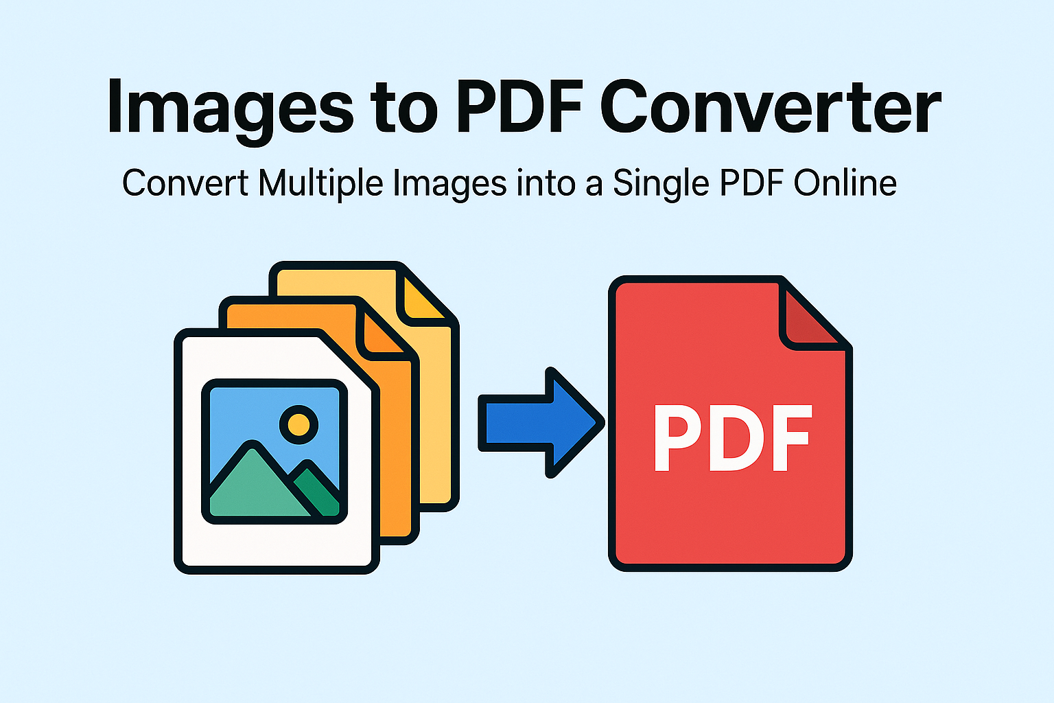 Images to PDF Converter – Convert Multiple Images into a Single PDF Online