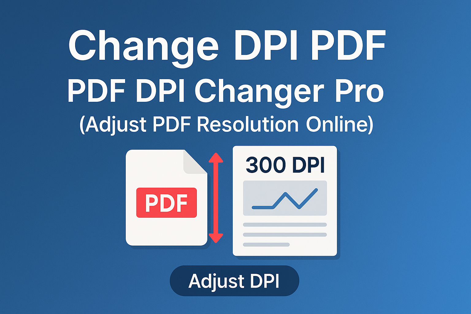 Change DPI PDF – PDF DPI Changer Pro (Adjust PDF Resolution Online)