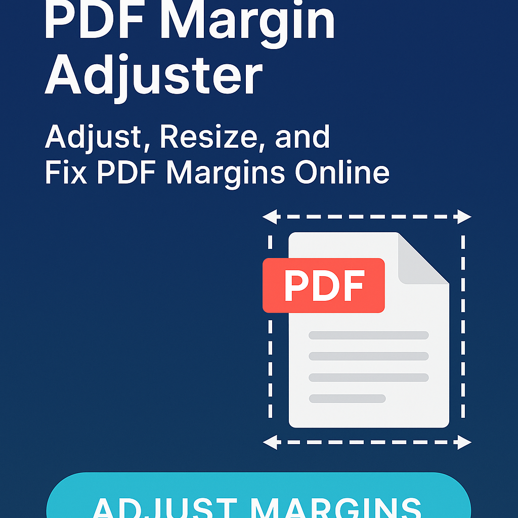 PDF Margin Adjuster – Adjust, Resize, and Fix PDF Margins Online