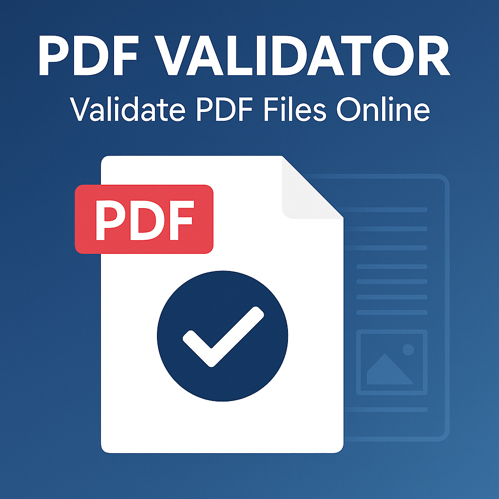 PDF Validator – Validate PDF Files Online