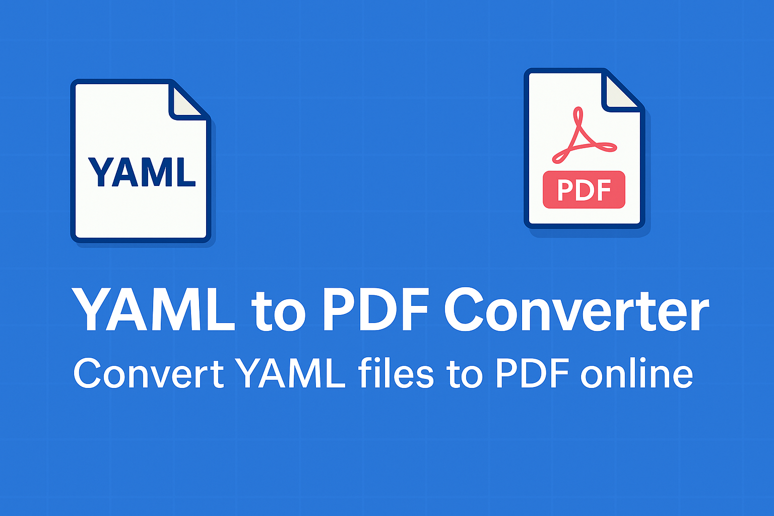 YAML to PDF Converter – Convert YAML Files to PDF Online
